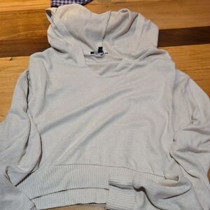 Love Tree Cream Cozy Crop Hoodie